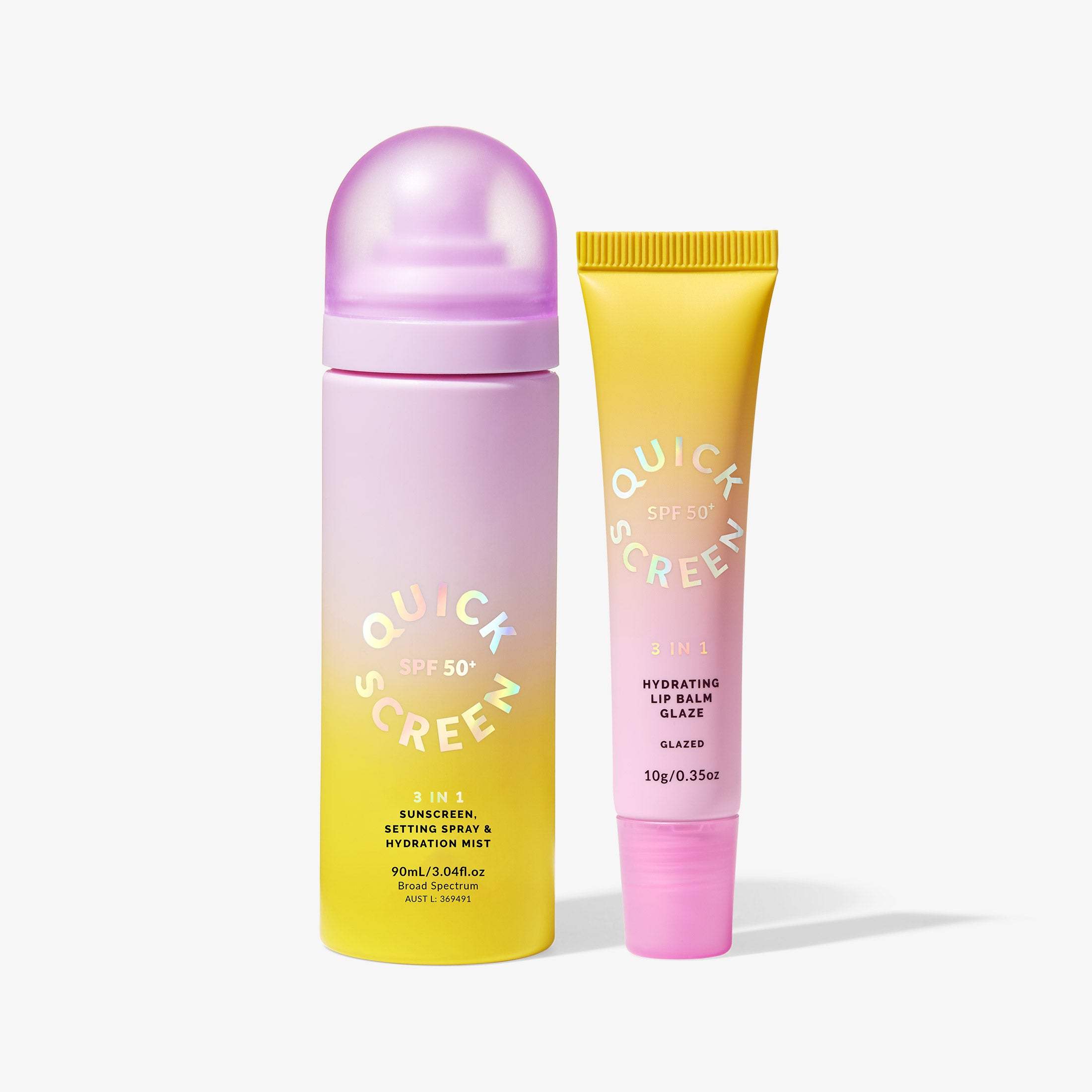 SPF 50+ Glow & Go Duo - Quick Screen - Quick Flick UK