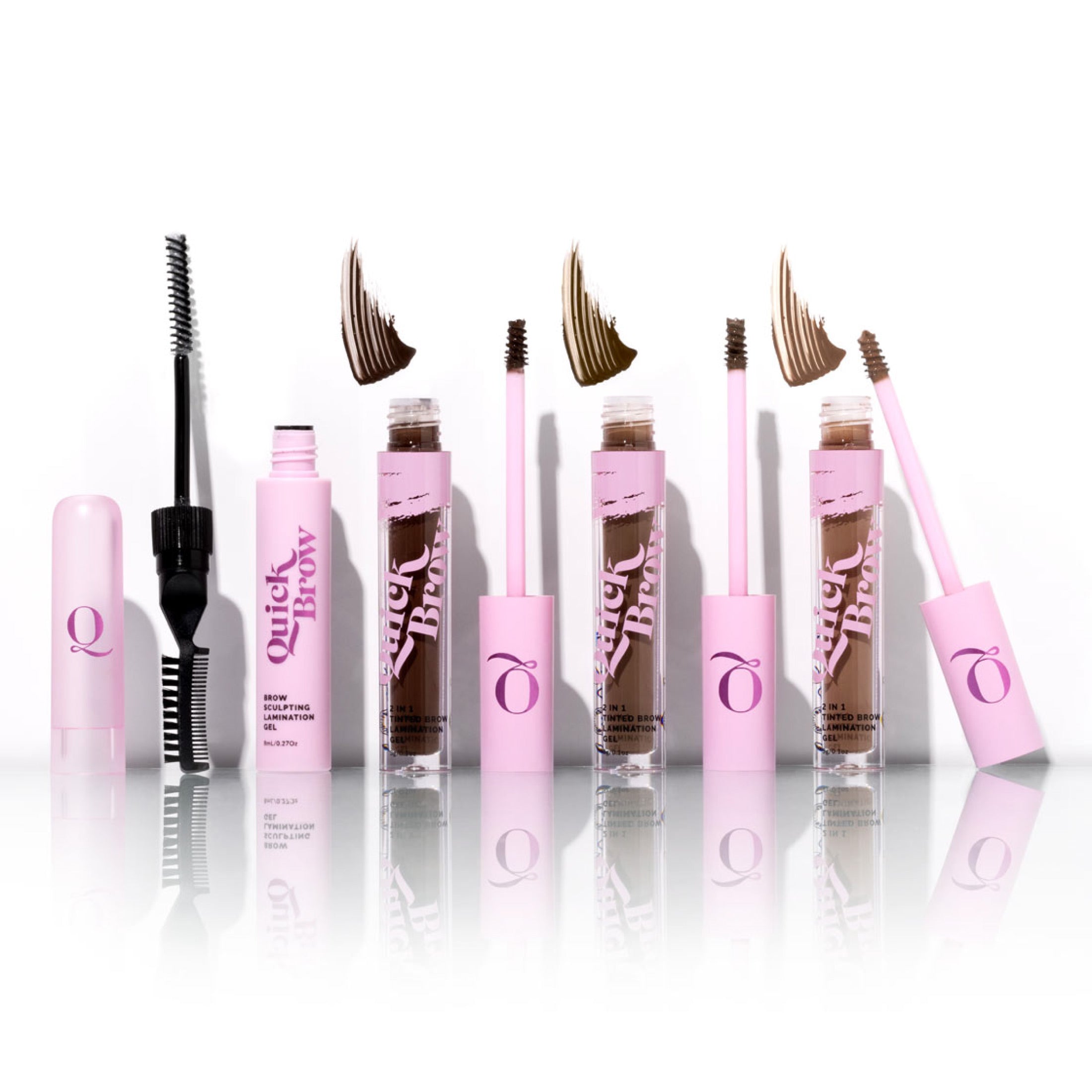 2 in 1 Tinted Brow Lamination Gel - Quick Brow - Quick Flick UK