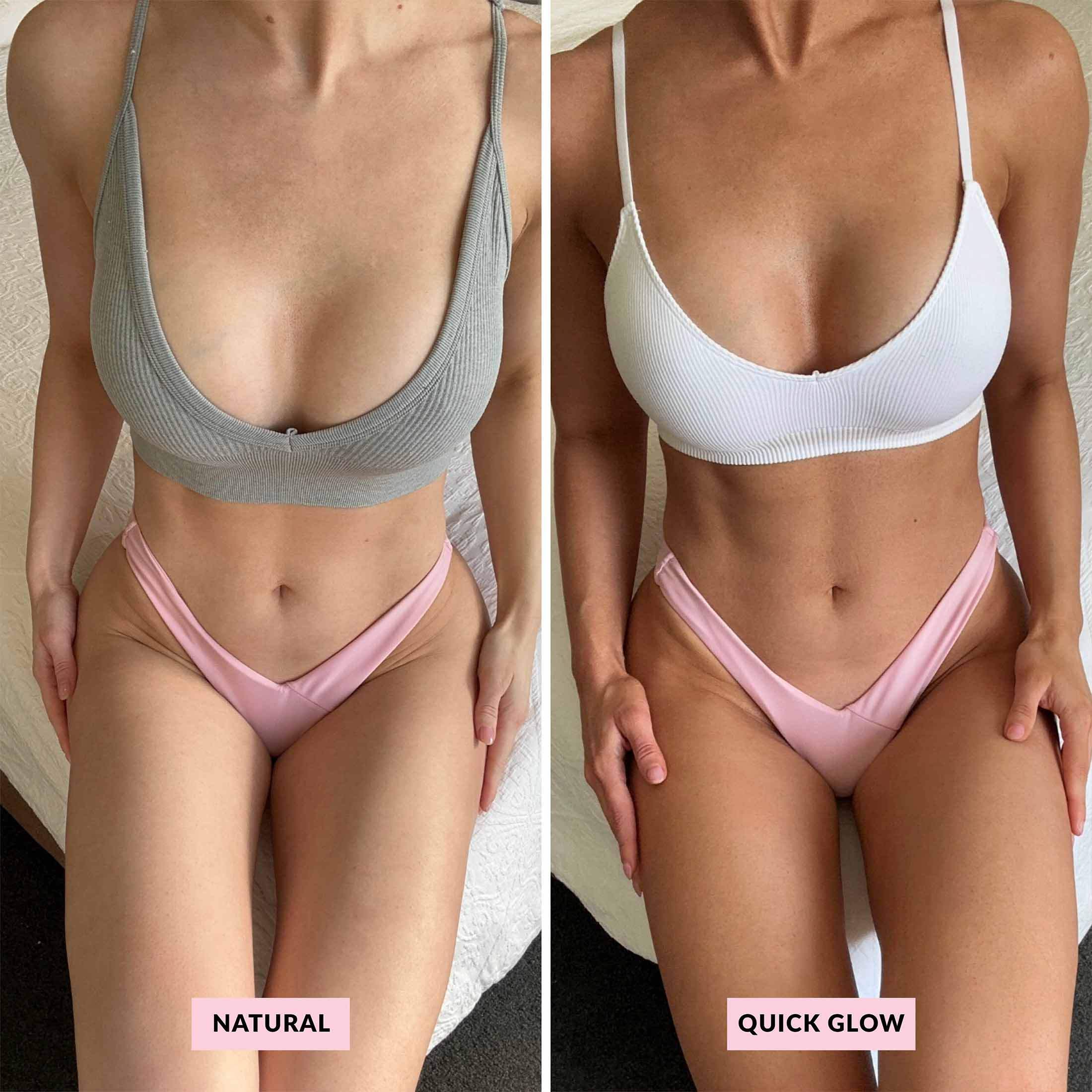 Whipped Gradual Tan Body Moisturiser Mousse - Quick Glow - Quick Flick UK