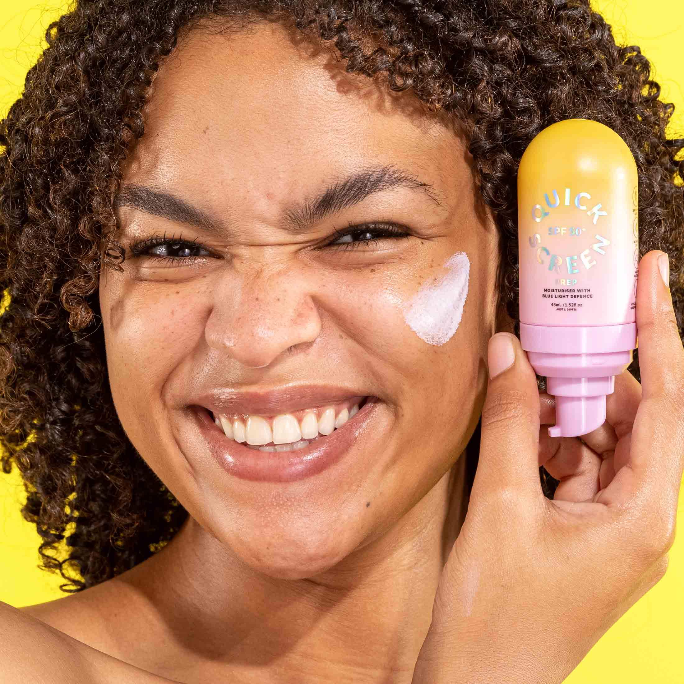 SPF 50+ Prep Moisturiser with Blue Light Defence - Quick Screen - Quick Flick UK