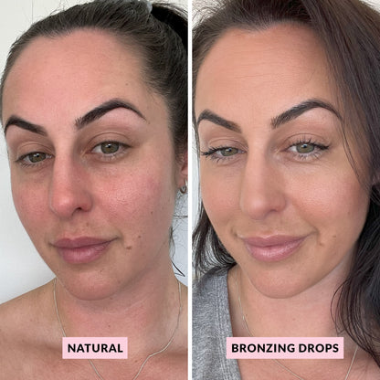 SPF50+ Bronzing Primer &amp; Serum Drops - Quick Screen - Quick Flick UK