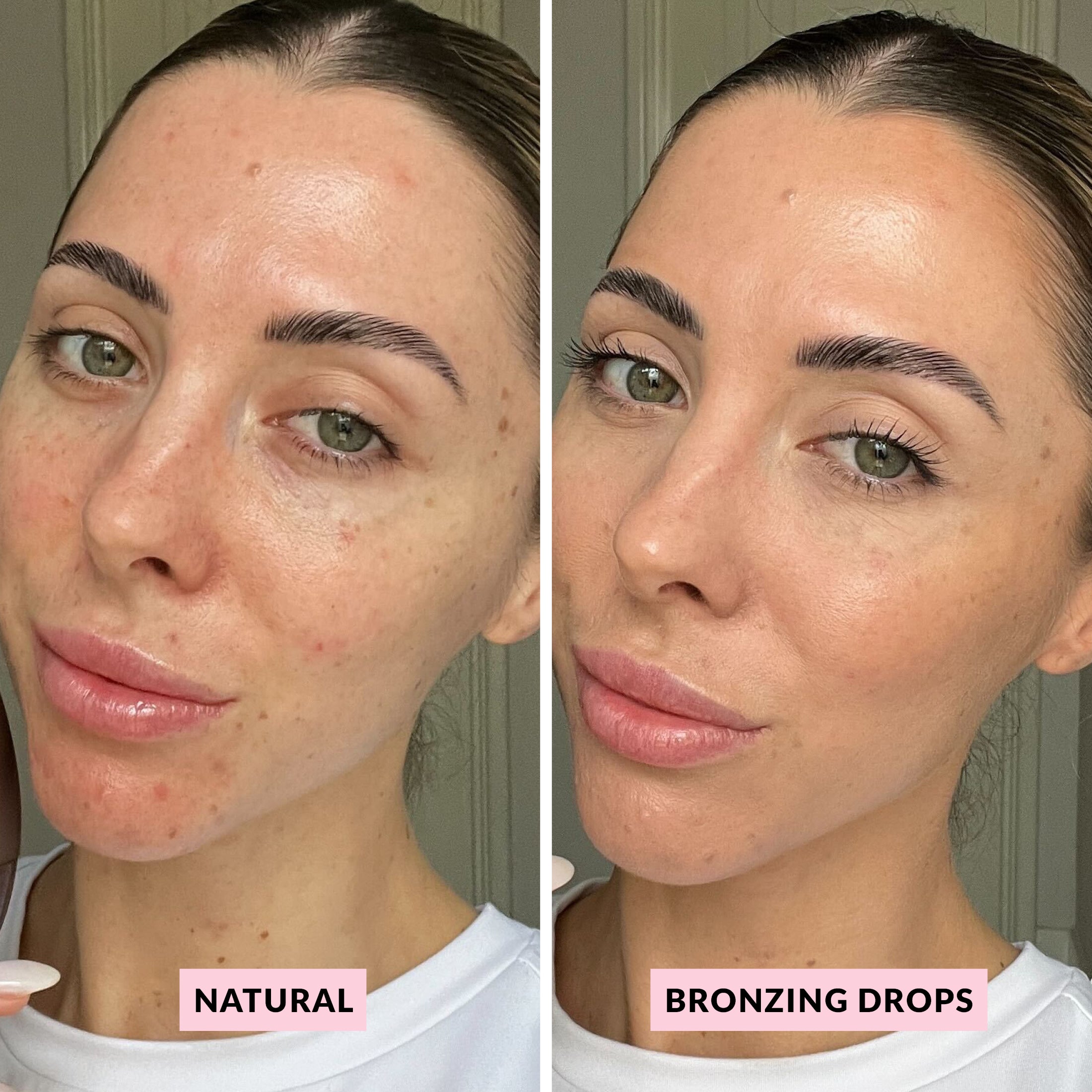 SPF50+ Bronzing Primer &amp; Serum Drops - Quick Screen - Quick Flick UK