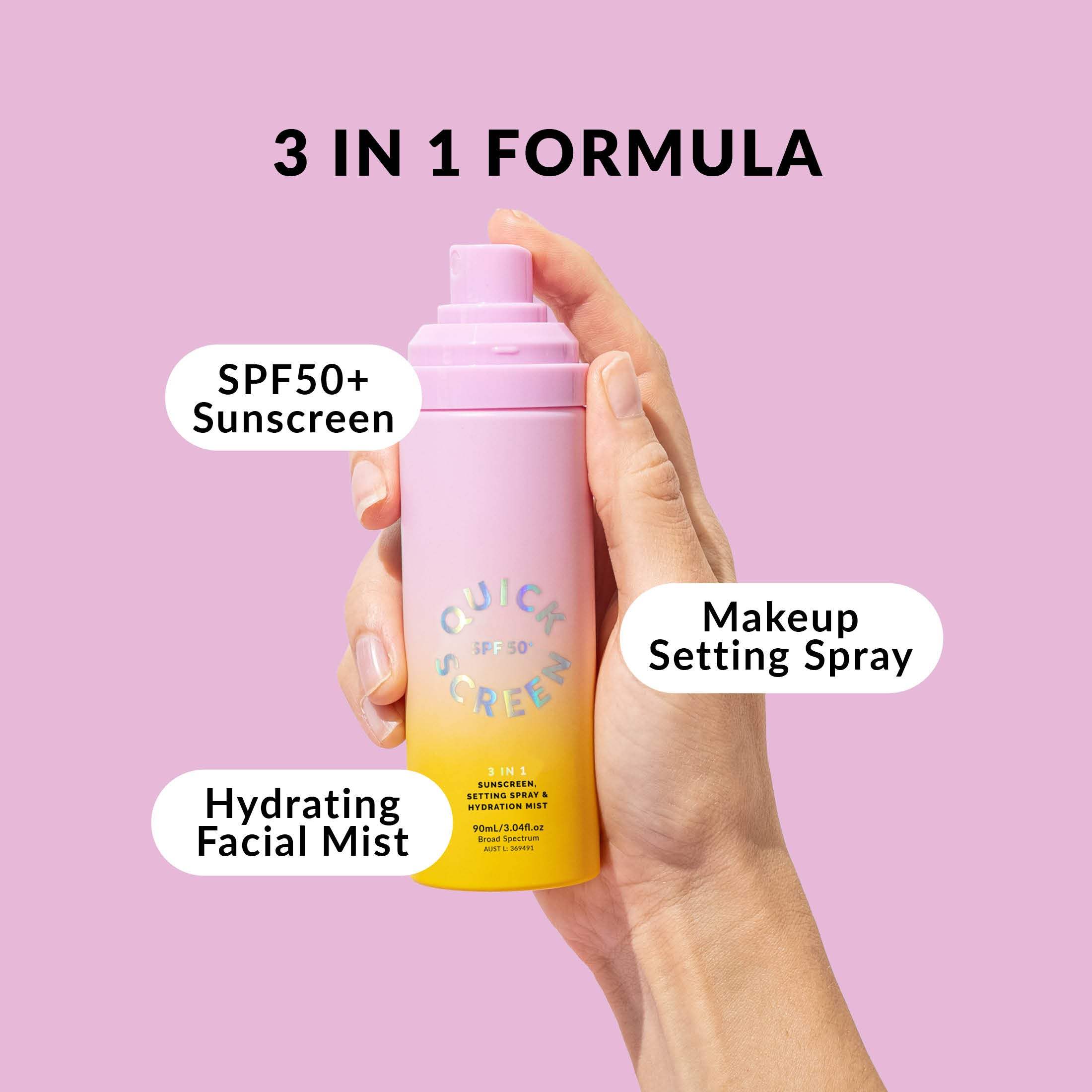 SPF 50+ Glow &amp; Go Duo - - Quick Flick 