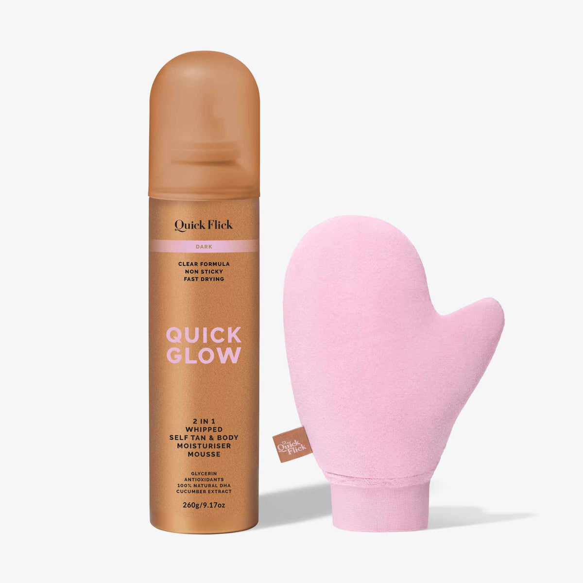 Dark Whipped Tan &amp; Body Moisturiser Mousse