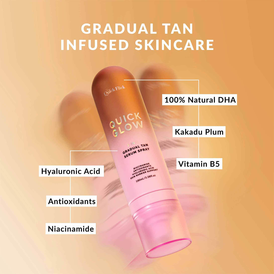 Gradual Tan Serum Spray - - Quick Flick 