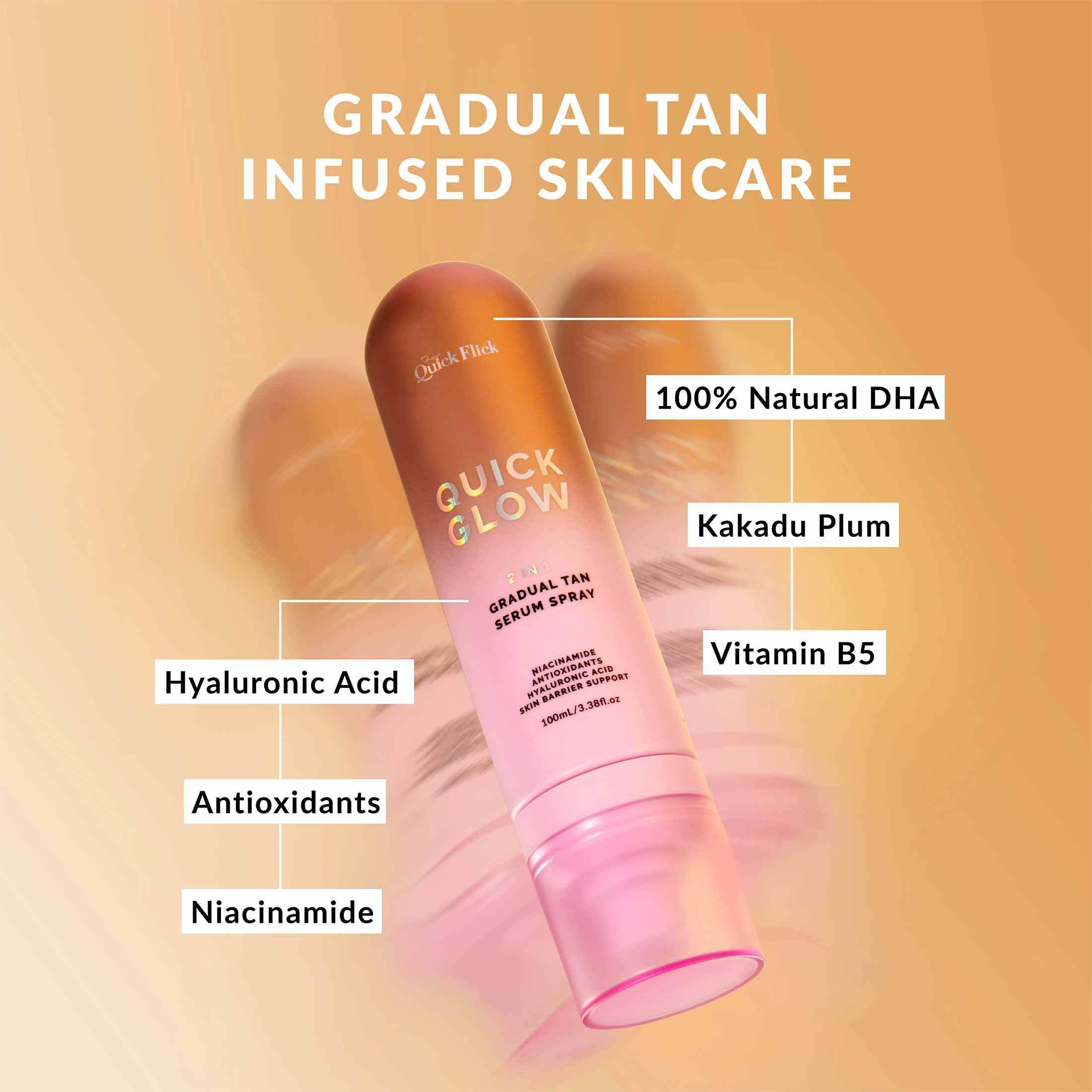 Gradual Tan Serum Spray - - Quick Flick 