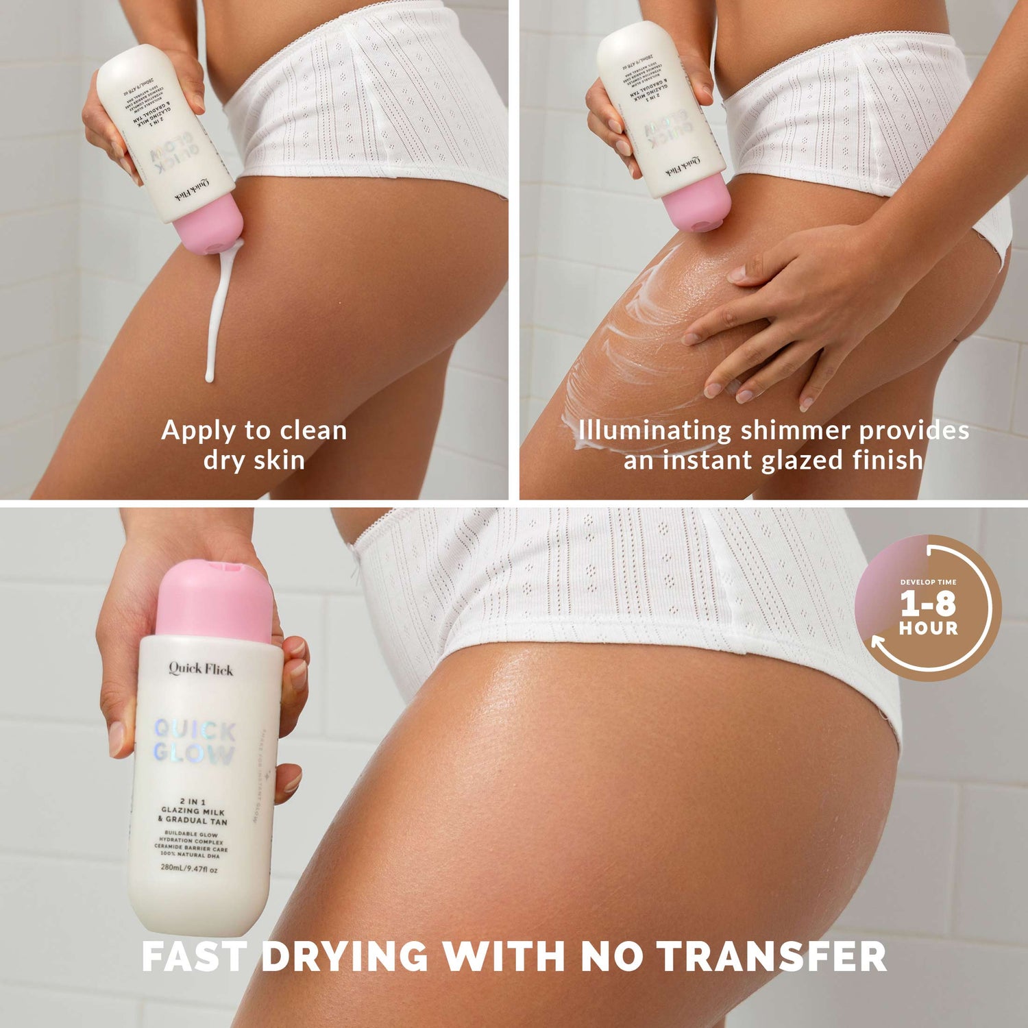 Glazing Self Tan Milk