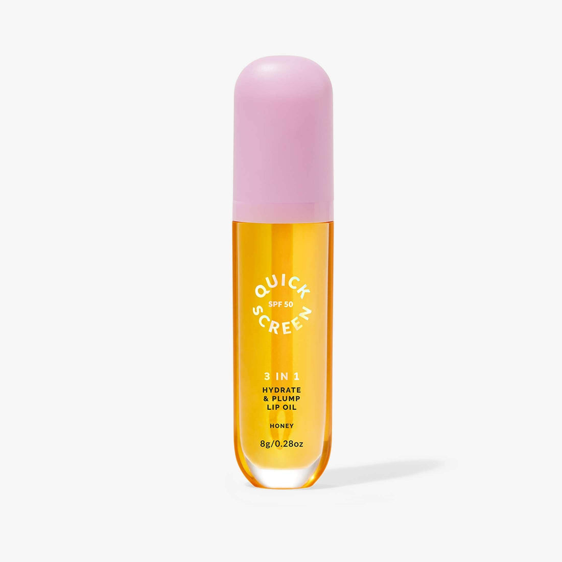SPF50 3 in 1 Hydrate &amp; Plump Honey Lip Oil - - Quick Flick 