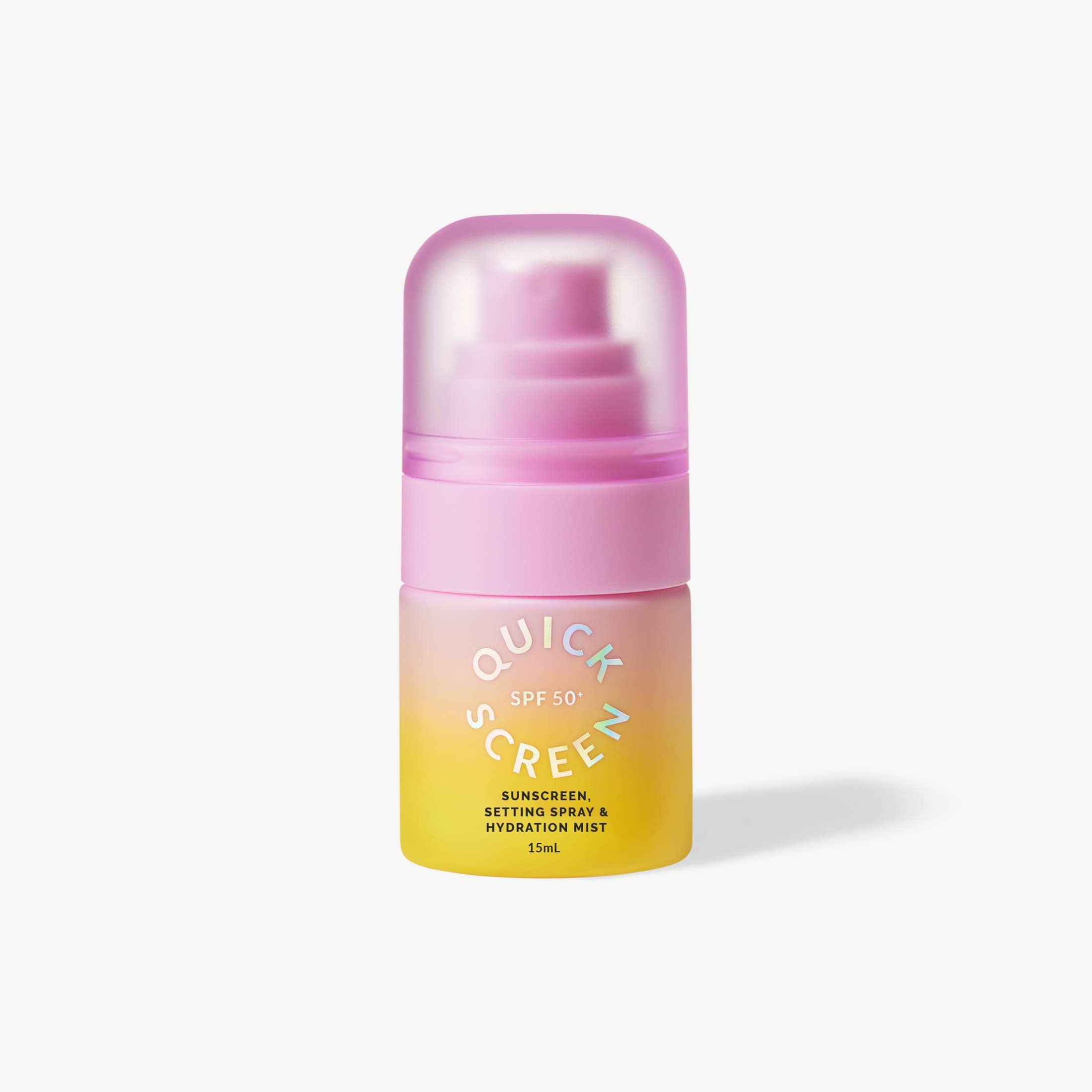 LSF 50+ 3-in-1 Sonnenschutz, Fixierspray und Feuchtigkeitsnebel 