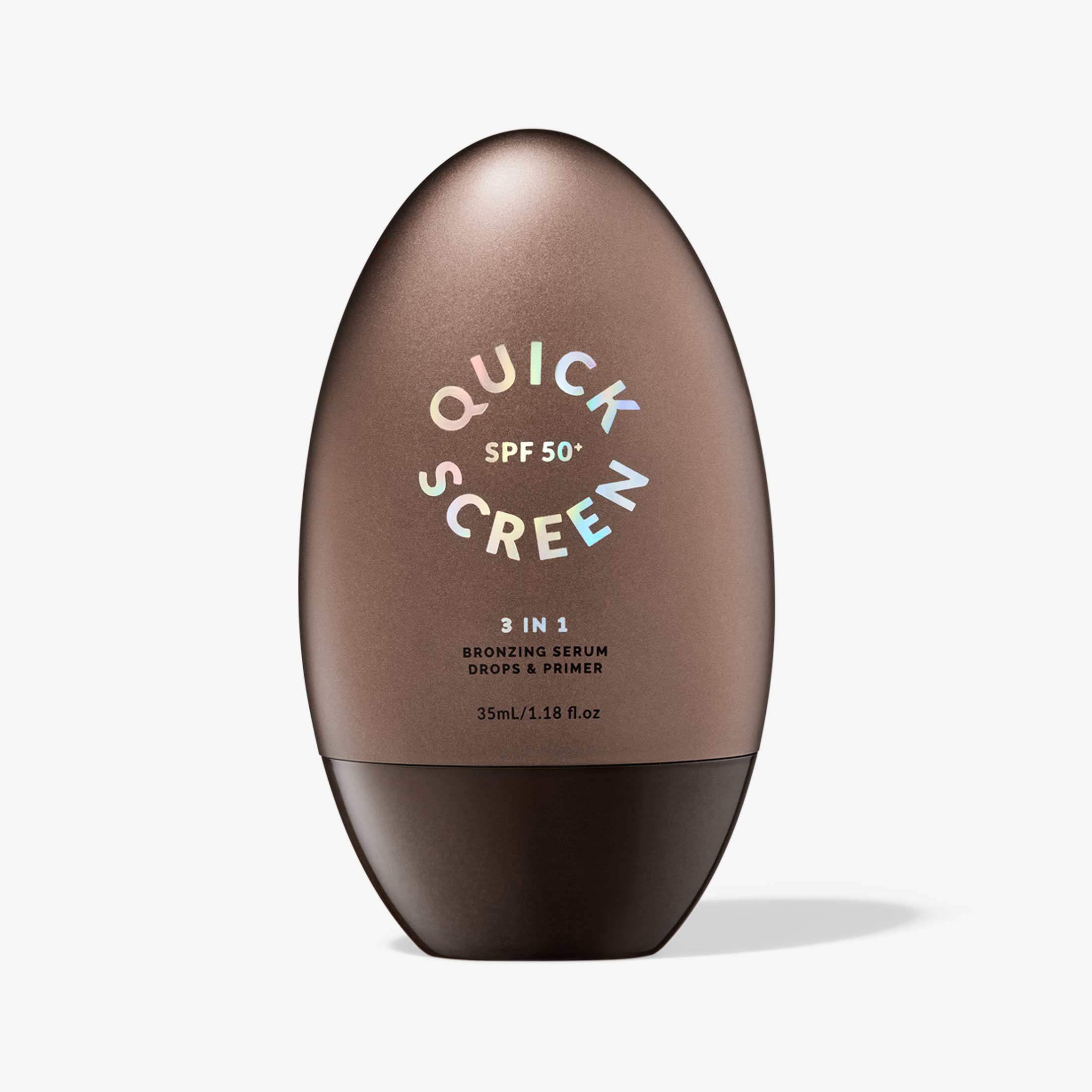SPF50+ Bronzing Primer &amp; Serum Drops - - Quick Flick 
