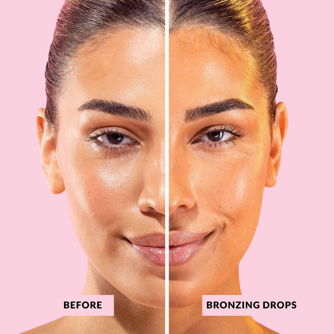 SPF50+ Bronzing Primer &amp; Serum Drops - - Quick Flick 