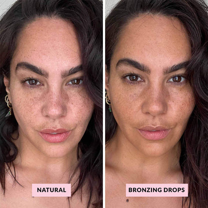 SPF50+ Bronzing Primer &amp; Serum Drops - - Quick Flick 